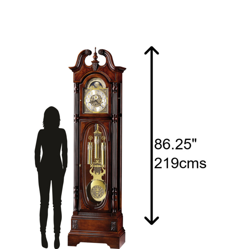 Stewart Anni 86.25" Grandfather Clock
