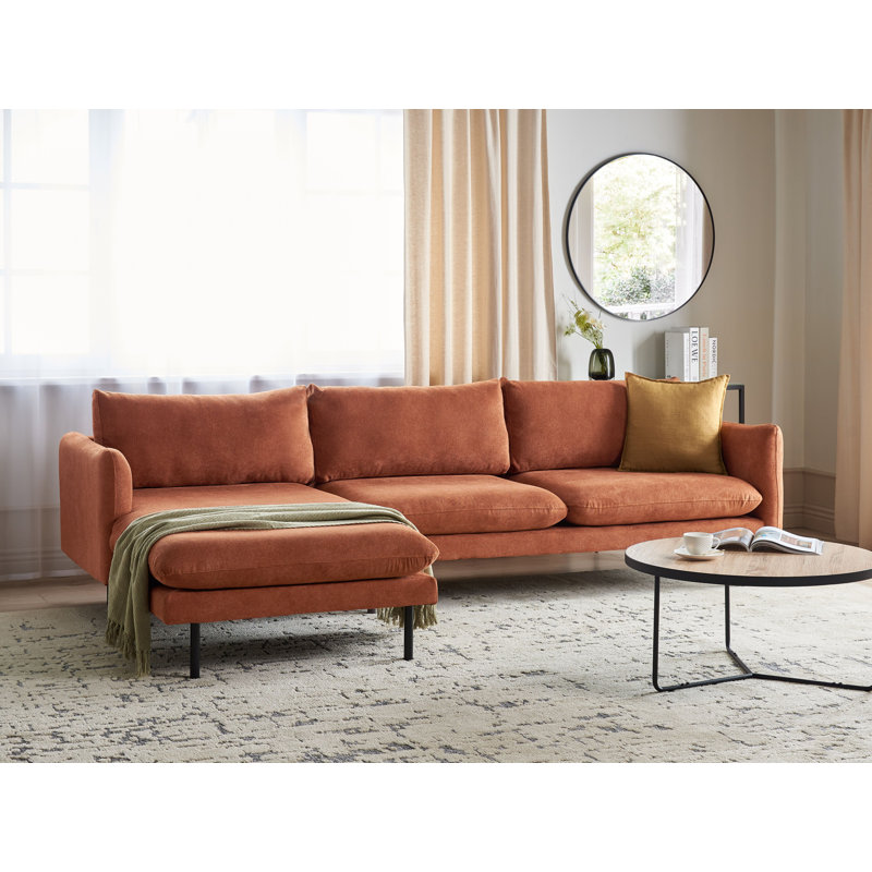 Vinterbro 4 Seater Sofa & Chaise, Brown