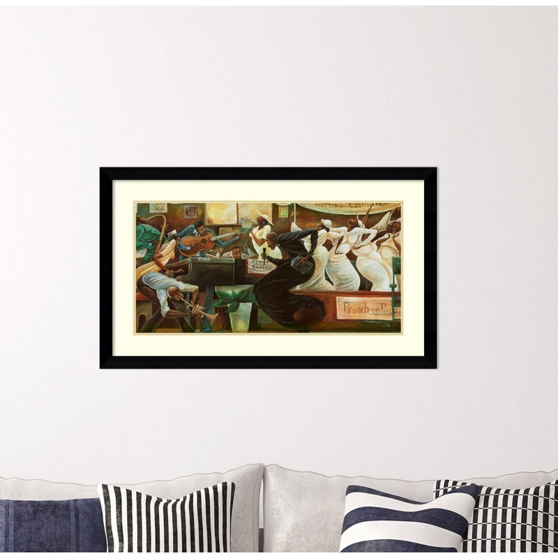 « preach on flexion des bras » par frank morrison, reproduction de cadre photo
