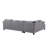 Malone Reversible Sectional Gray Faux Leather-1725083123