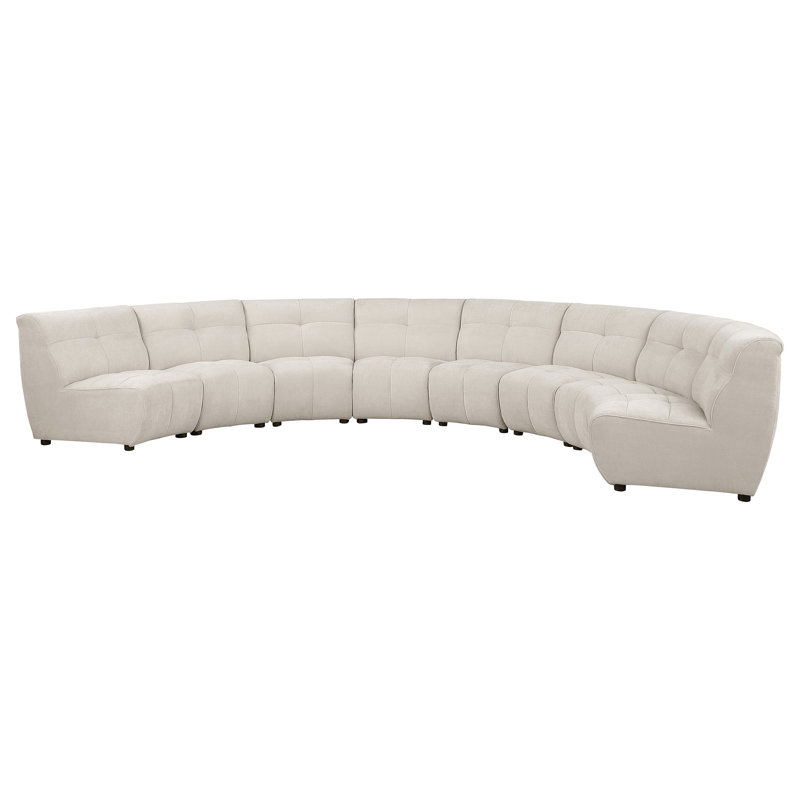 Tomieka Upholstered Corner Sectional, 32" H x 177.5" W x 87" D