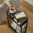 Narrow Side Table With Storage Shelf, Three Tier Side Table, Modern Sofa Table, Small Bedside Table With Magazine Rack, Telephone Table For Small Space,