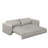 Maris 3 In 1 Convertible Sleeper Sofa Bed,93" Pull Out Sofa Bed-76591323