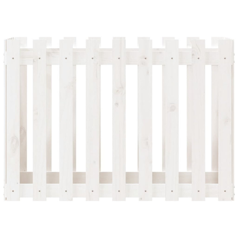 Washtenaw Wood Raised Garden Bed, 27.6" H x 39.4" W x 19.7" D, Antique White