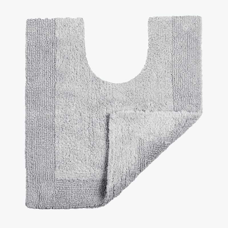 Fredrico Reversible Pedestal Mat, Dove Grey