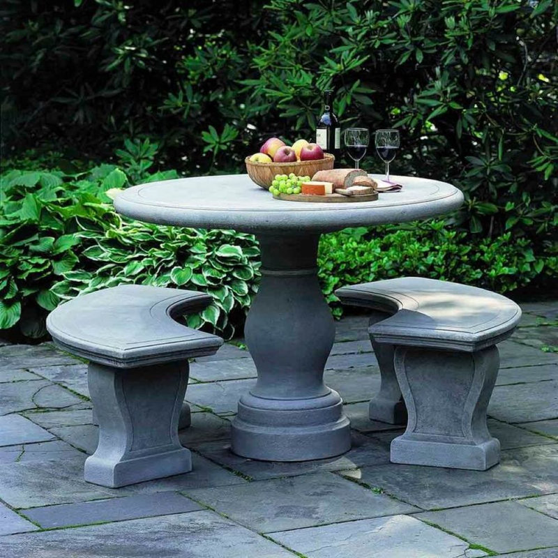 Palladio Stone/Concrete Bistro Table (Table ONLY), Natural