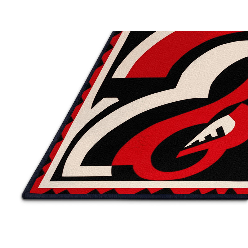 Daring Dagger Rug, Rectangle 4' x 6'