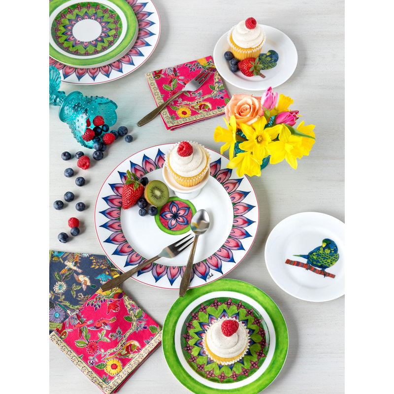 Calypso Porcelain Dinner Plate