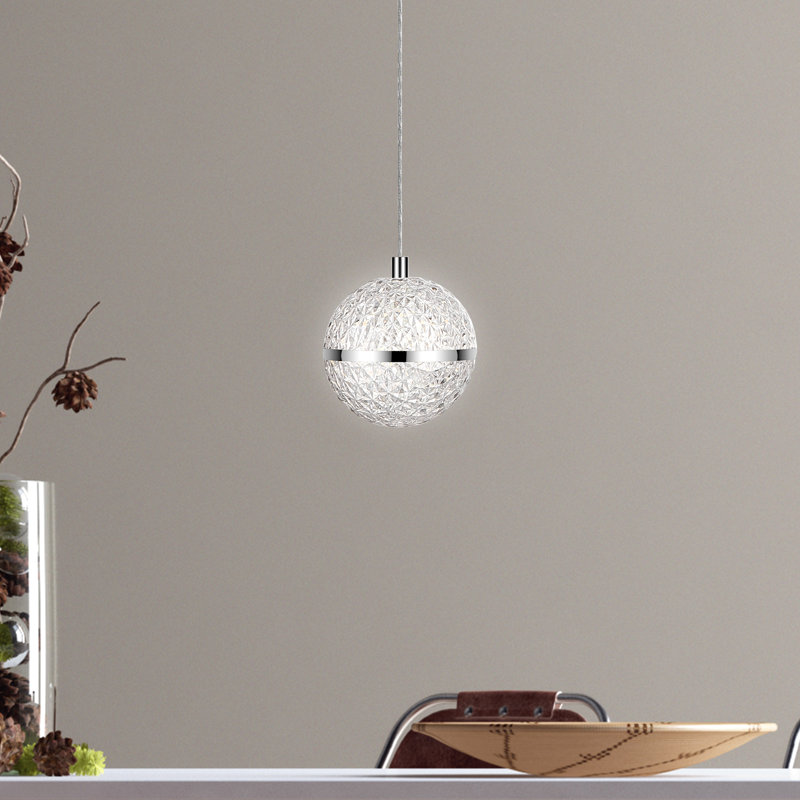 Luminaire suspendu à 1 lumière Adetoun Orb