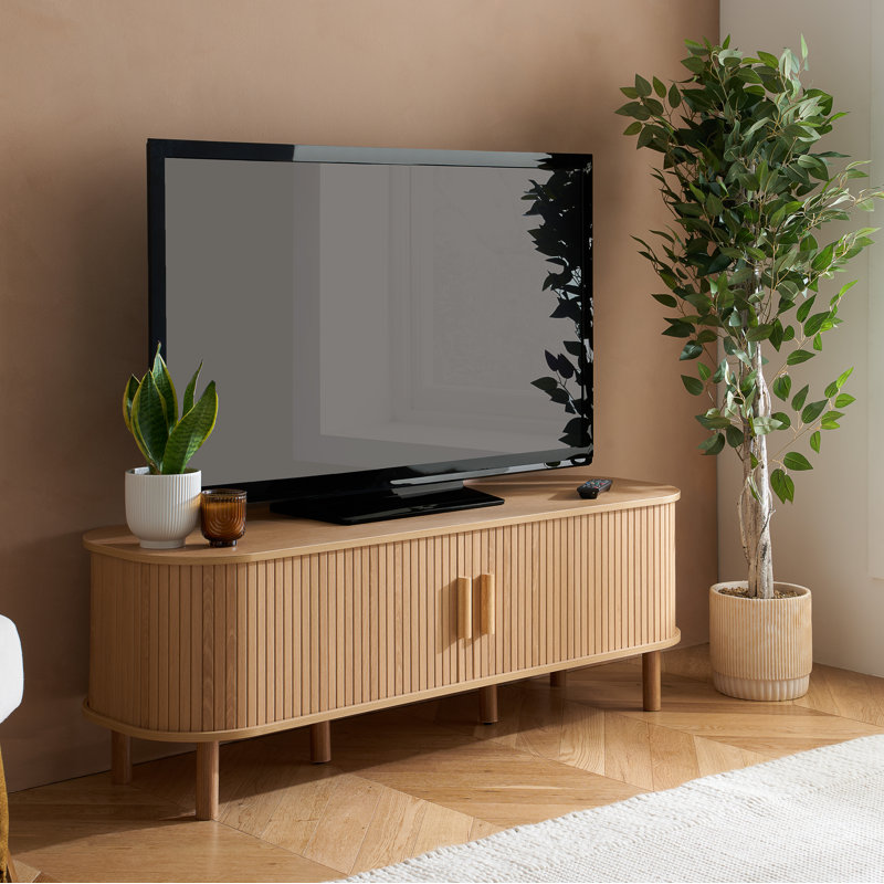 Suire TV Stand for TVs up to 60", Oak