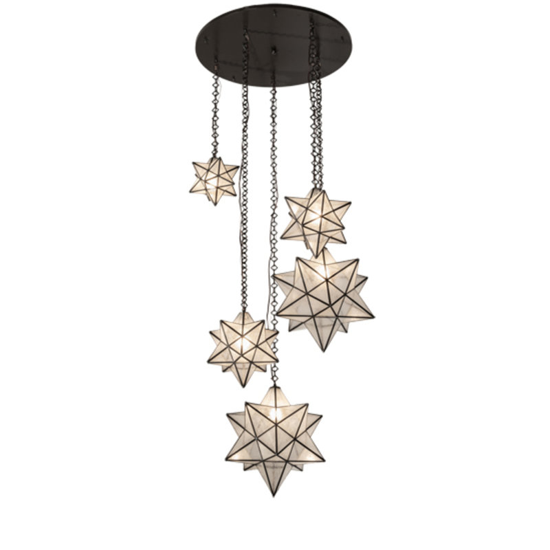 Moravian Star 5 - Light Pendant
