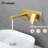 Wall Mount Faucet For Bathroom Sink Or Bathtub, Single Handle2 Holes Brass Rough-In Valve Included-126728695