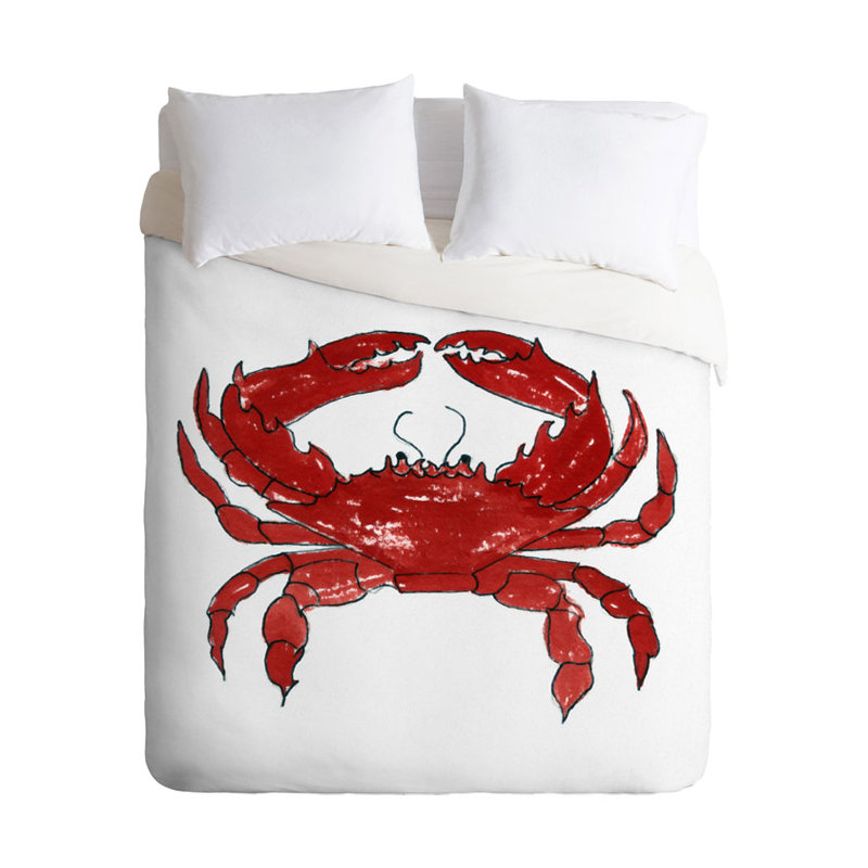 Housse de couette simple crab, Grand