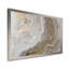 Art mural en marbre - marbre blanc avec veines de gris Curley et or - reproduction d'art sur toile-116161202-51145800-51145809