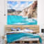 Beaches tapisserie de polyester en grec avec accessoires suspendus inclus-28490423