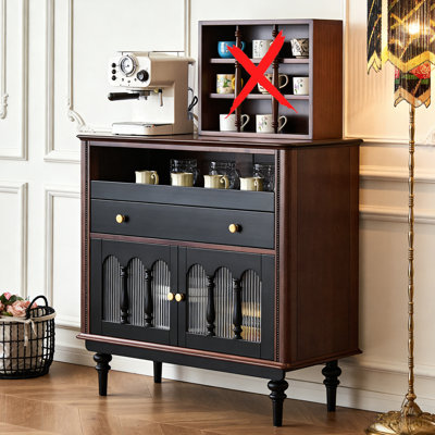 Buffet de rangement style crème français