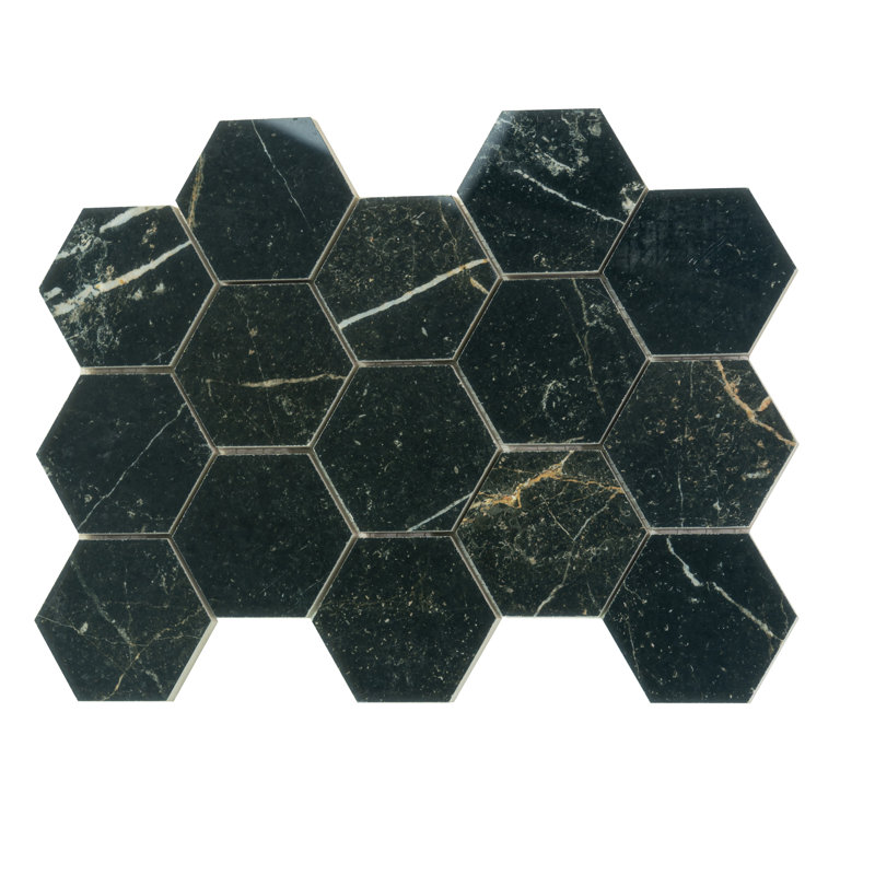 Splendor 8.9'' W x 12.8'' L Porcelain Tile Mosaic Sheet