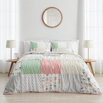 Ensemble d'édredon en microfibre Woodsy