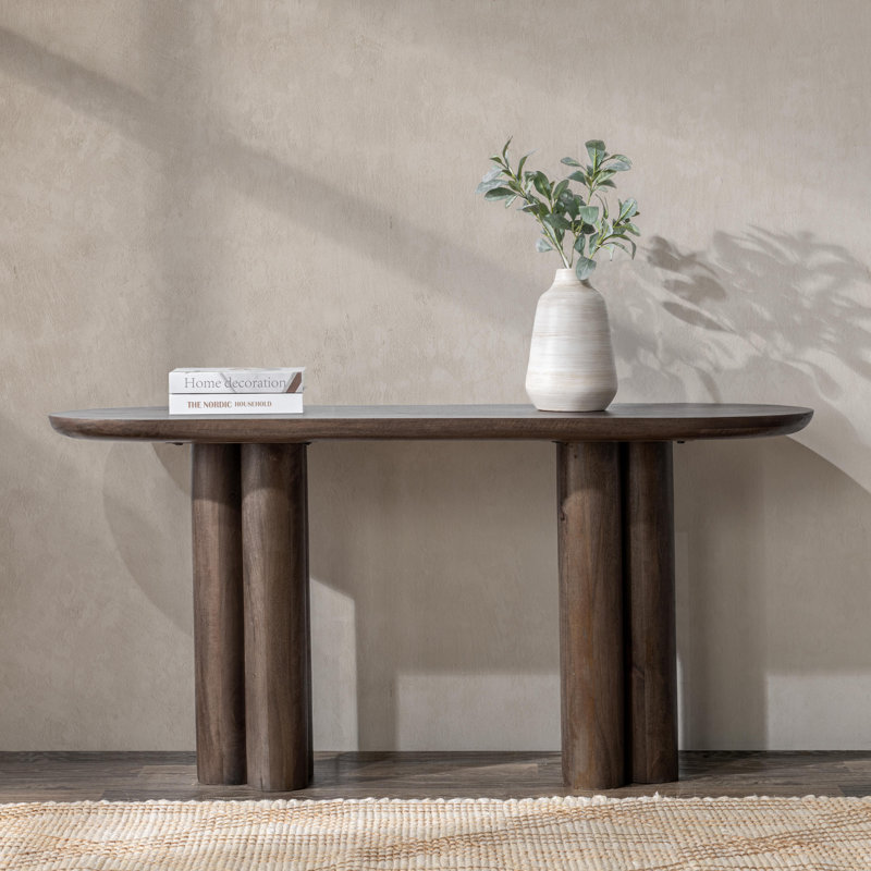 Columnia Console Table, Cocoa Brown