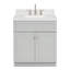 Hameau de 30 po Ariel Meuble-lavabo avec comptoir en quartz blanc Carrara-1436562362