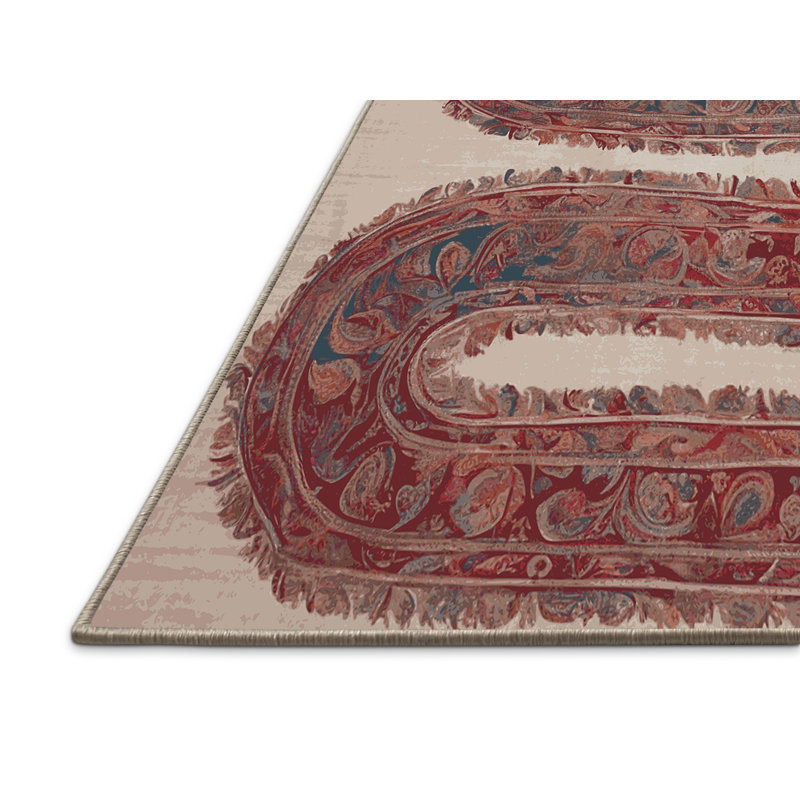 Tapis brun soyeux et moelleux, Carré 7 pi
