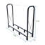 Porte-bûches robuste en bois Artibear pour support de bûches en métal
