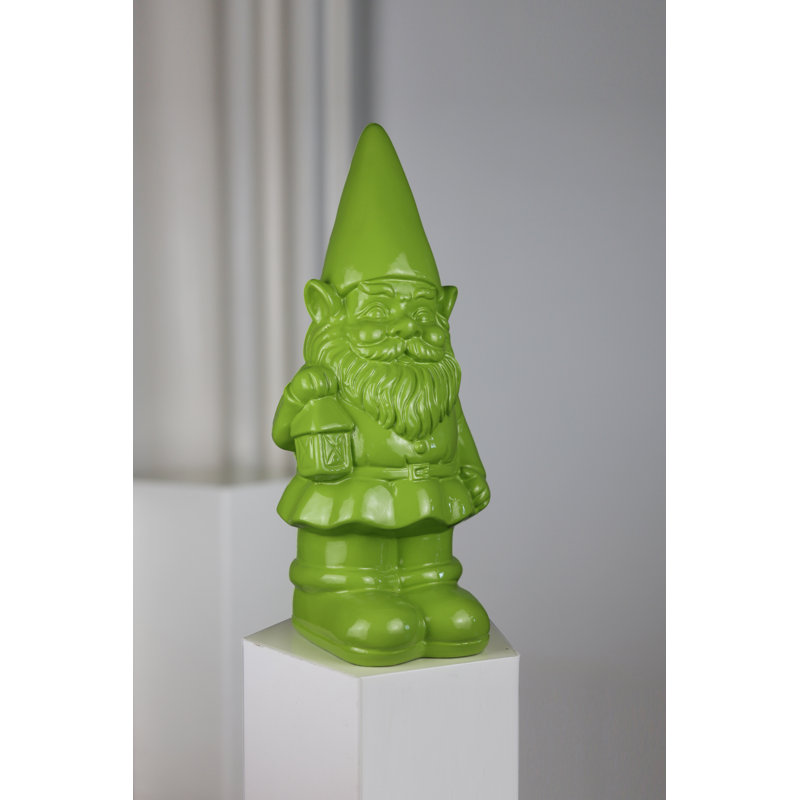 Polyresin Garden Statue, Green