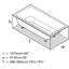 Kaldera 66" x 36" Undermount or Drop-in Bathtub in Volcanic Limestone with Internal Overflow