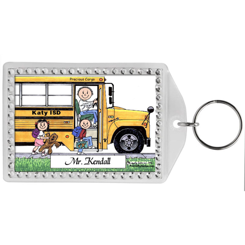 Chauffeur d'autobus scolaire personnalisé - Folks, Oui