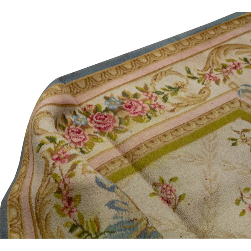 Hand-Knotted High-Quality Beige/Yellow Area Rug