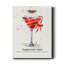 Peppermint Stick Cocktail - impression sur toile tendue-1984958462