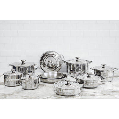 Stainless Steel Saute Pan with Lid