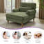 Chaise longue rembourrée avec dossier réglable Jazier-1950157571