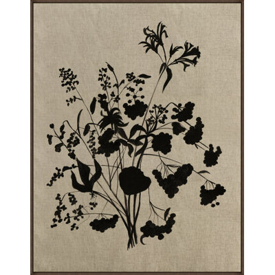 Wilflower Silhouette 2 Print