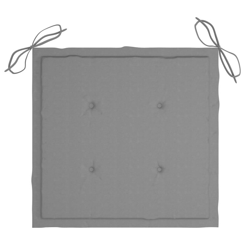 Chaise de patio avec coussin Dorathy, gris