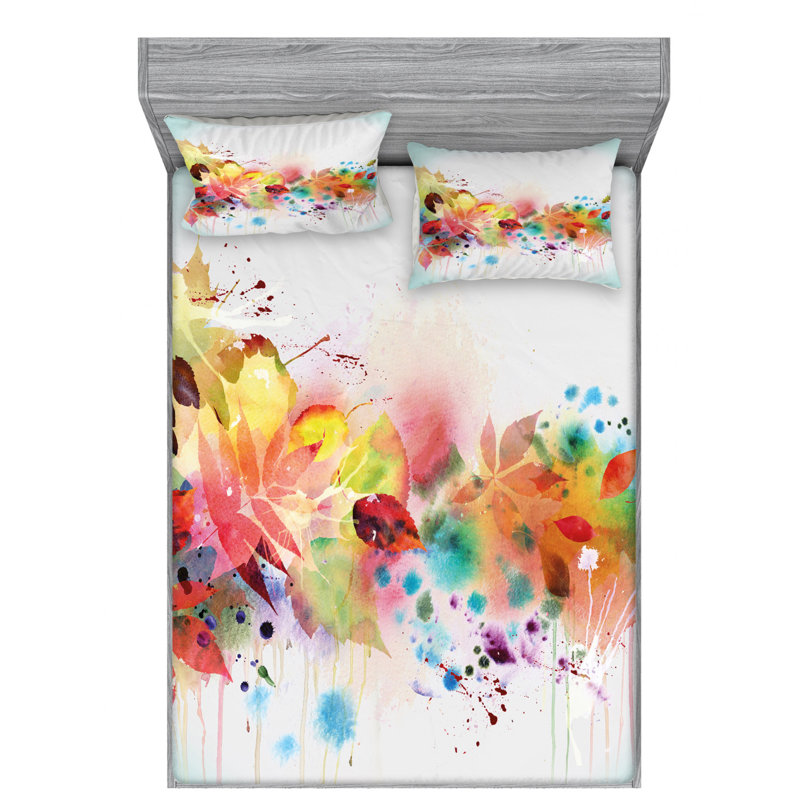 Microfiber Sheet Set, Full Sheet Set with Fitted Sheet