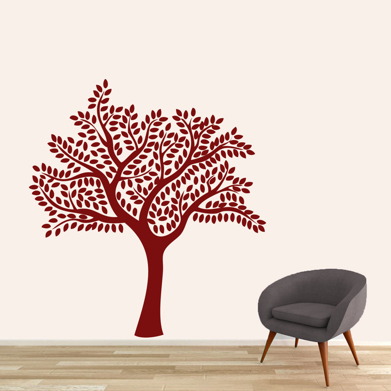 Décalcomanie murale arbre d’ombre, Canneberge