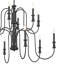 Lustre noir 12 lumières Karthe-623792248