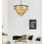 Lustre à niveaux unique et remarquable à 10 lumières Yazmin-667605809-667605811