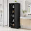 Armoire de rangement à 2 portes avec tablette réglable et poignées en métal-422992157