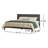 Luka Solid Wood Platform Bed with Reeded Headboard-1945785187-1945785188