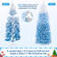 Pre-lit Pencil Artificial Christmas Tree-1244065629