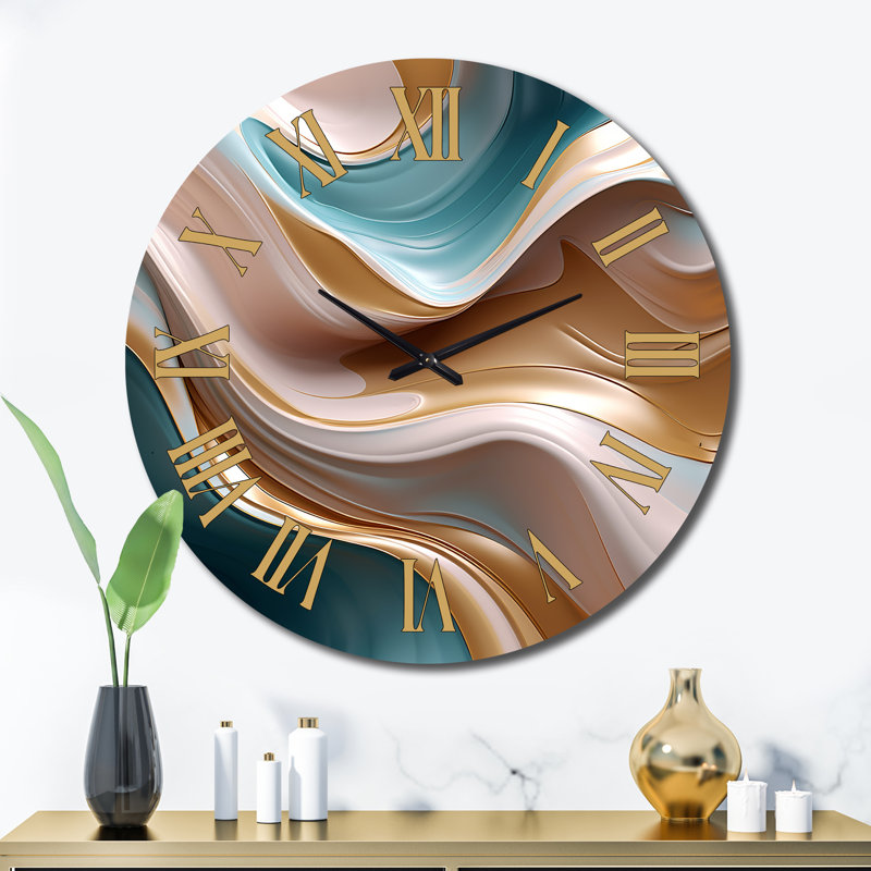 Horloge murale liquide Tender Wave Harmony, Très grand