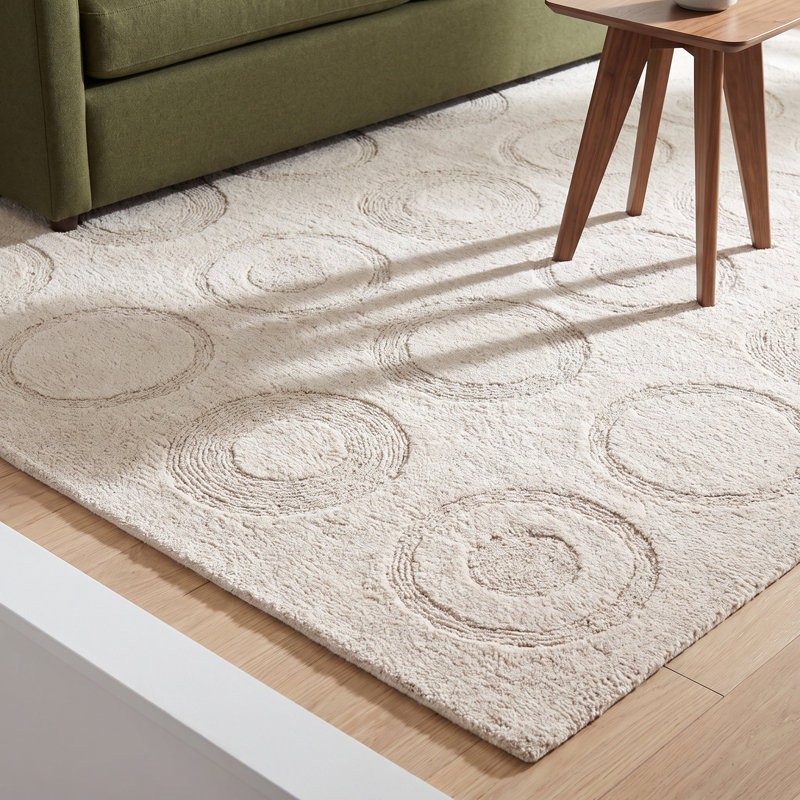 Washable Geometric Indoor Rug, Rectangle 8' x 10'