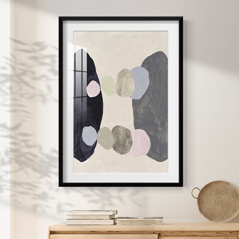 Muted Orbs II -Framed Print