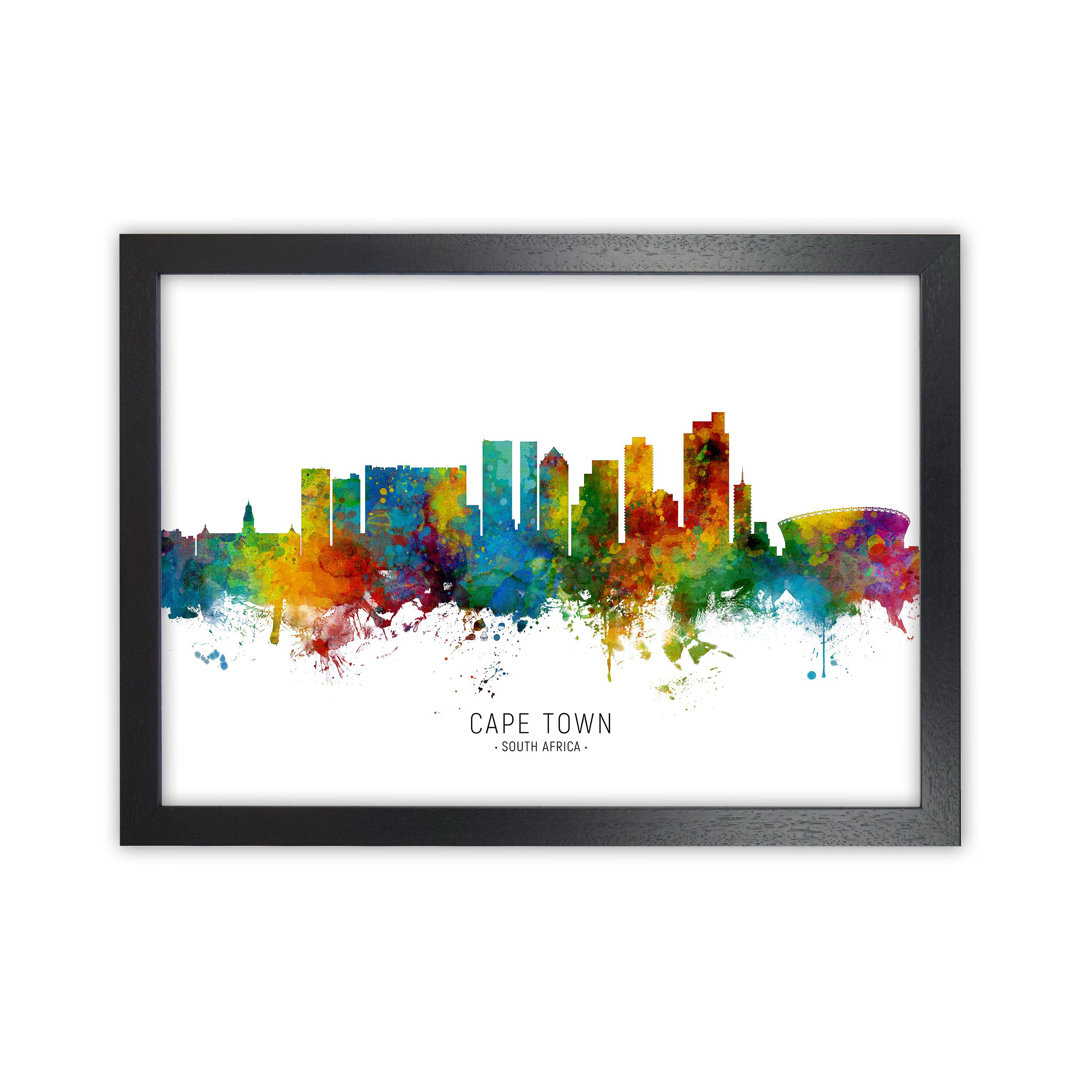 Cape Town South Africa Skyline by Michael Tompsett - Print