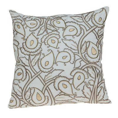 Parkland Collection Celeste White Throw Pillow