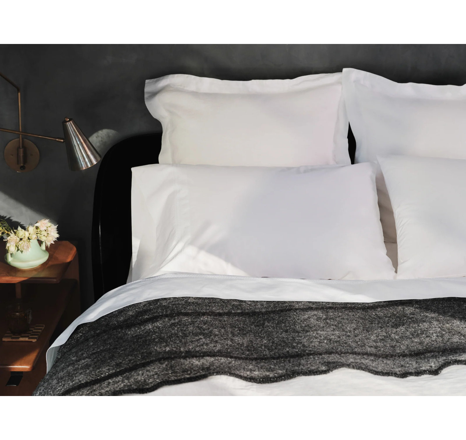 Organic Relaxed Linen Linen Duvet Cover, Alpine White, Full/Queen Duvet Cover