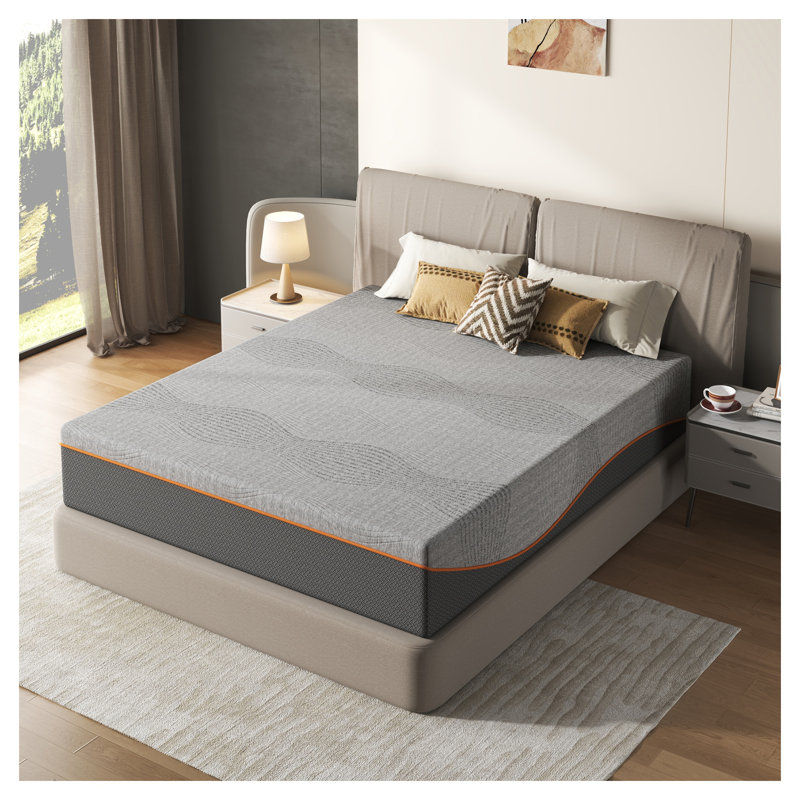 Matelas en mousse à mémoire de forme de 10 pouces avec infusion de thé vert Wayfair Sleep
