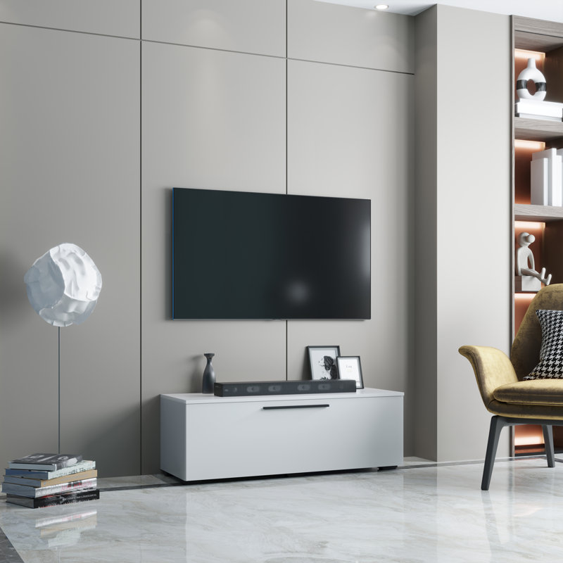 Scrope Unfinished Entertainment Centre for TVs up to 55", White